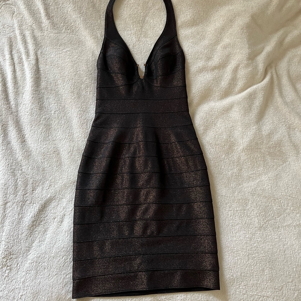 Cache Halter Dress Size 4